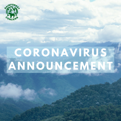 CORONAVIRUS ANNOUNCEMENT